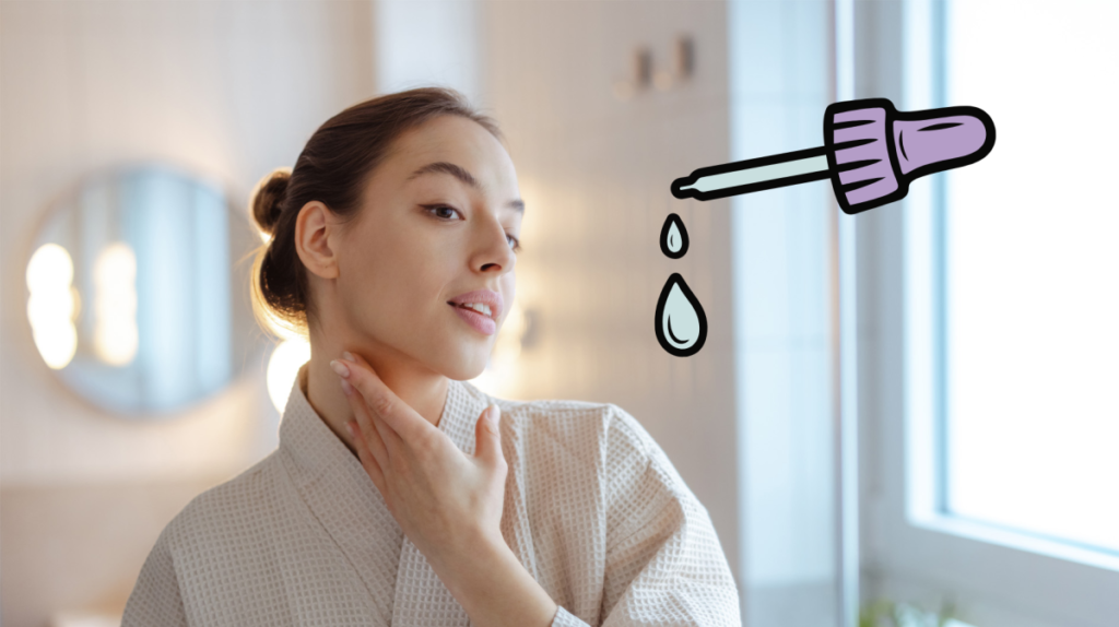 Straffe Haut: Diese Hyaluron-Tropfen