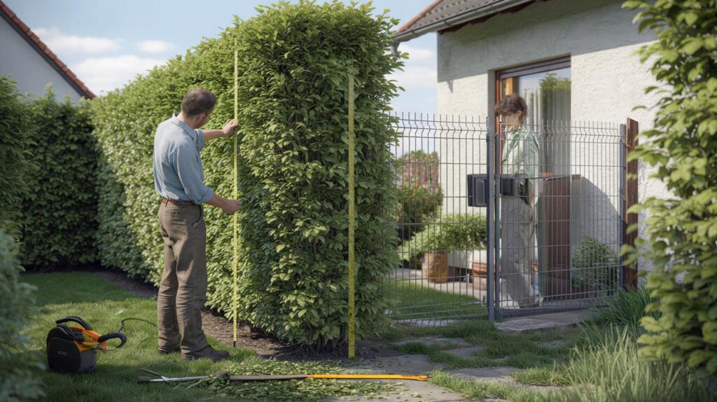 müssen Hecken, die höher