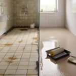 Altes Fliesenbad? Diese Bodenlösung wirkt wie eine Renovierung ohne Dreck