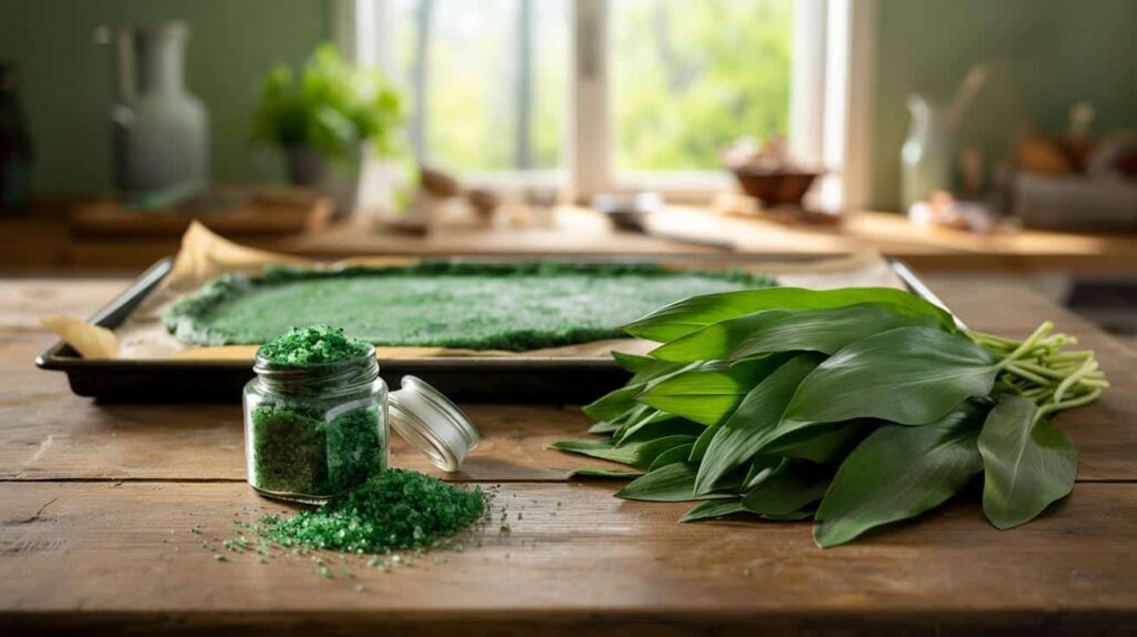 Bärlauch haltbar machen