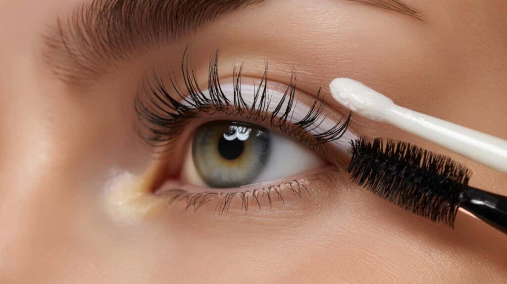 Wimpern-Basis ersetzt künstliche Lashes: Ein Pinselschwung sorgt für Volumen