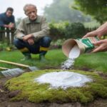Dieses Küchenpulver für nur 0,75 Euro entfernt Rasenmoos effektiv ganz ohne Essig und sorgt bei Gärtnern für überraschende Ergebnisse
