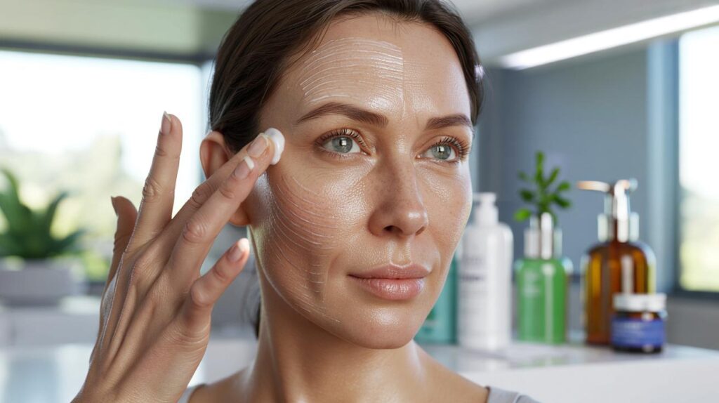 Falten weg ohne Spritze