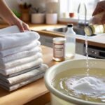 Mit diesem einfachen Küchen-Trick wurden meine grauen Tücher wieder strahlend weiß