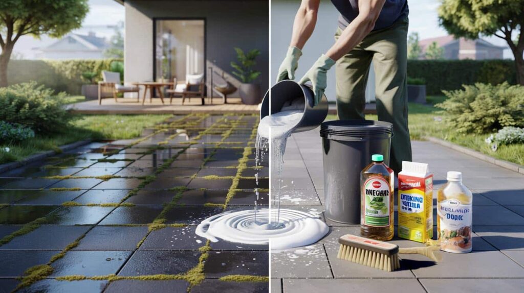 Nie mehr rutschige Terrasse