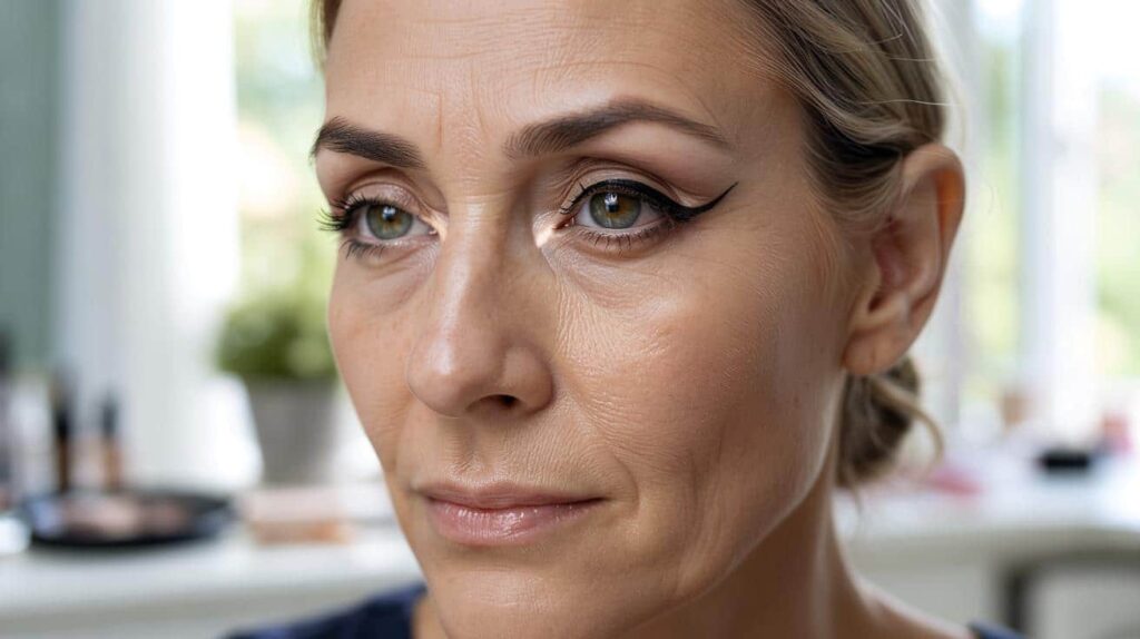 Schlupflider schminken