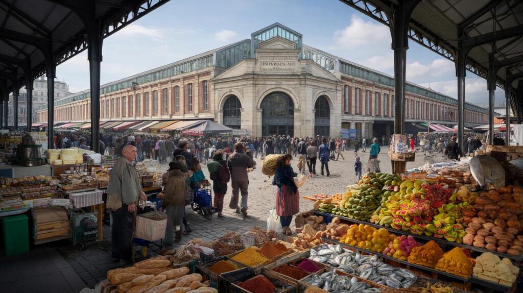 Versteckter Mega-Markt vor Paris